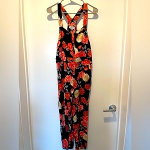 Element - Floral Overalls, Size M